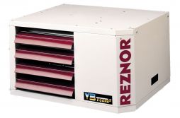 Reznor UDAP-125 Power Vented Gas Fired Unit Heater, NG, Aluminized Heat Exchanger - 250,000 BTU